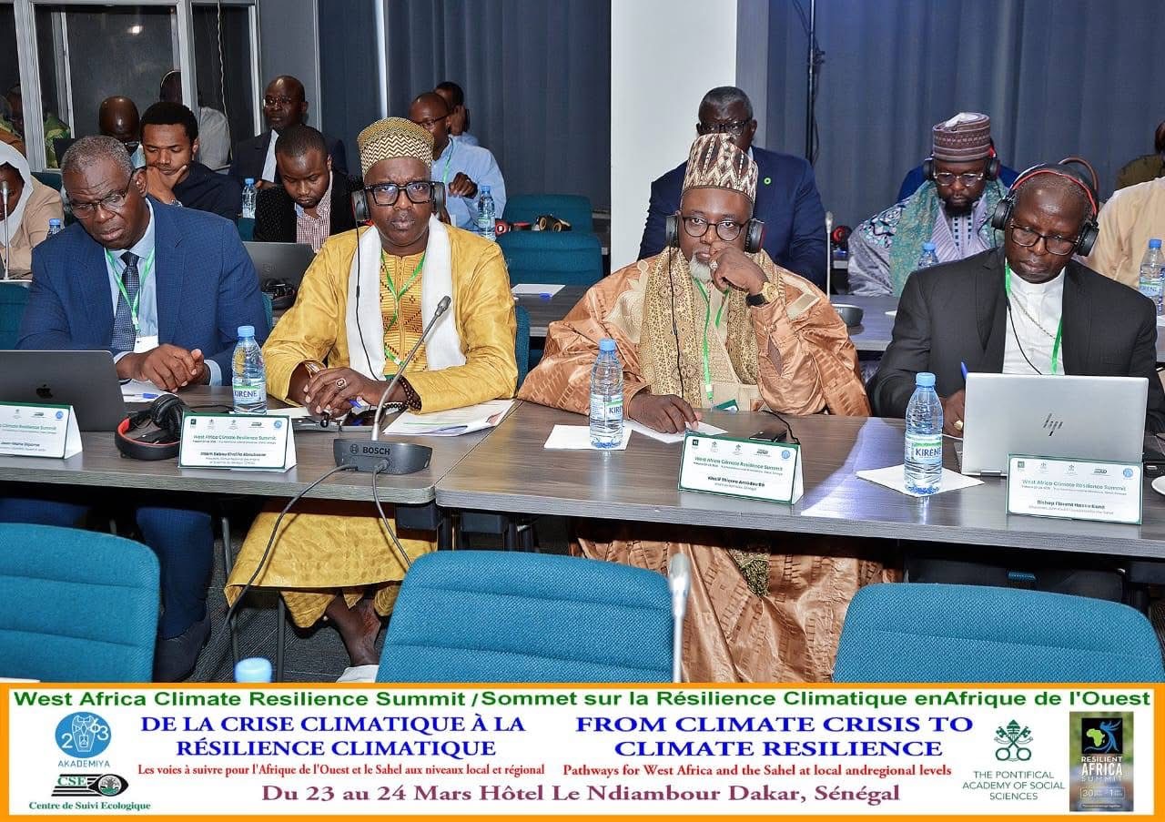 participation du khalif de bambilor au  colloque international sur la résilience climatique.